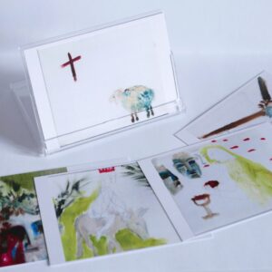 ein Osterspaziergang - Postkartenset mit Aufsteller